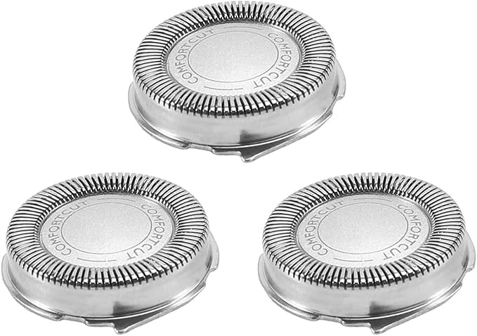 B13C3Pcs SH30/50/52 Shaver Replacement HeadsCompatible for PhilipsElectric Shaver Series 1000 2000 3000 5000 Blade Head