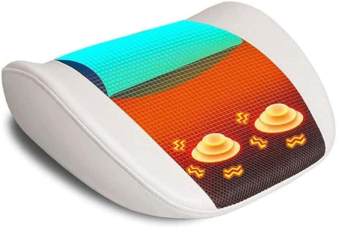Back Massager Back and Neck Massager Pillow Heat Deep Tissue Kneading Massage for Full Body Muscle Best Relaxation Gifts