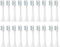 T300/T500/T500C/T700 Replacement Toothbrush Heads for Soft Bristle Brush(White-20pcs)