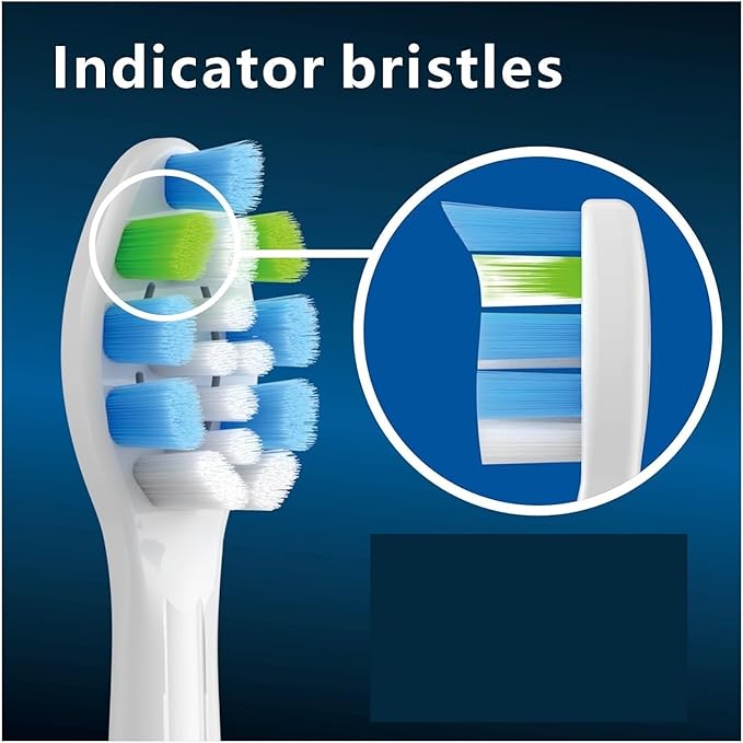 4-16Pack Replacement Toothbrush Heads Compatible for Philips Sonicare Electric Tooth Brush Refill(12pcs Black)