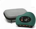 Foot Scraper - Heated Gua Sha for Plantar Fasciitis and Deep Tissue Massage 4-in-1 Vibration Device for Muscle Care (Green + Travel Storage Bag)