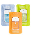 Touchland Hydrating Hand Sanitizer Spray – Fresh Trio Set (Frosted Mint Citrus Grove Lemon Lime) – 3 x 1 FL OZ Travel Size Mists