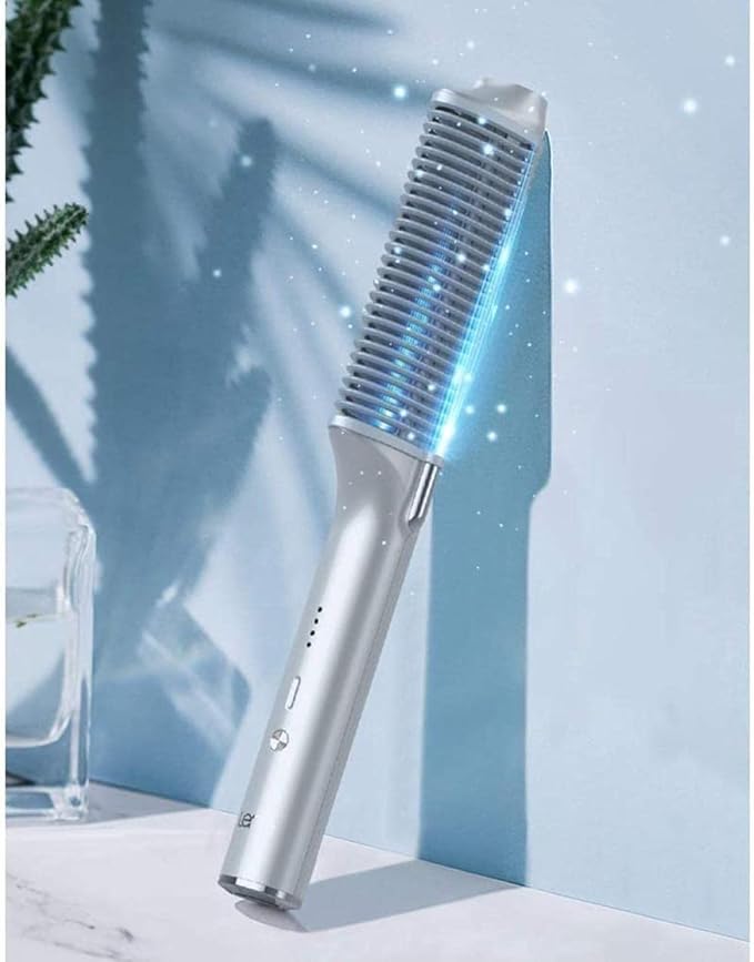 Combing Straight Brush Ceramic Hair Curling Scribe Electric Smart Hair Brushing Straightener for Hair Styling Hair Straightners Curling Irons Hair