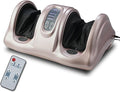 Premium Shiatsu Foot Massager with Remote Control Deep Kneading Rolling &amp Heat Therapy for Feet Ankles &amp Legs Plantar Fasciitis &amp Neuropathy Pain Relief Gift for Men/Women/Parents (Ro