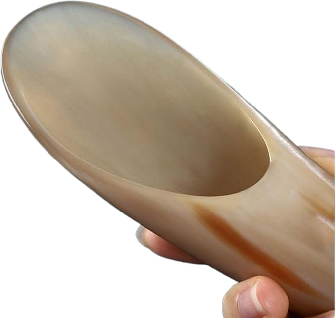 纯天然牛角刮痧筒全身通用牛角肩颈刮痧经络器刮痧板 Gua Sha Facial Tools for Face &amp Body刮痧神器全身 HomeOffice Body Electric Massagers