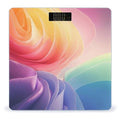 Rainbow Scale for Body Weight Digital Bathroom Scale Toughened Glass High Precision Scales for Body Weight with Large LCD Backlight Display Weight Scales