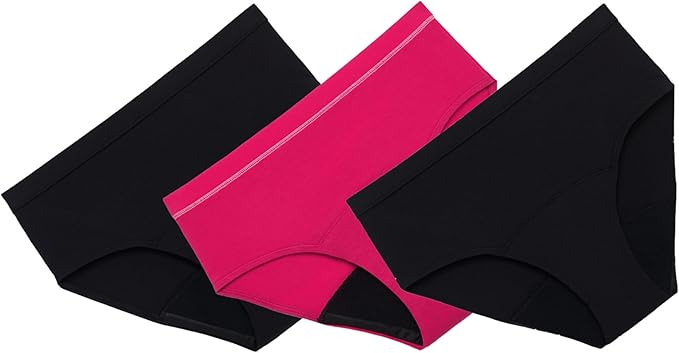 Thinx Teens Period Underwear Brief-Style Period Panties for Teens Holds Up to Regular 12 Tampons Period Panties Reusable