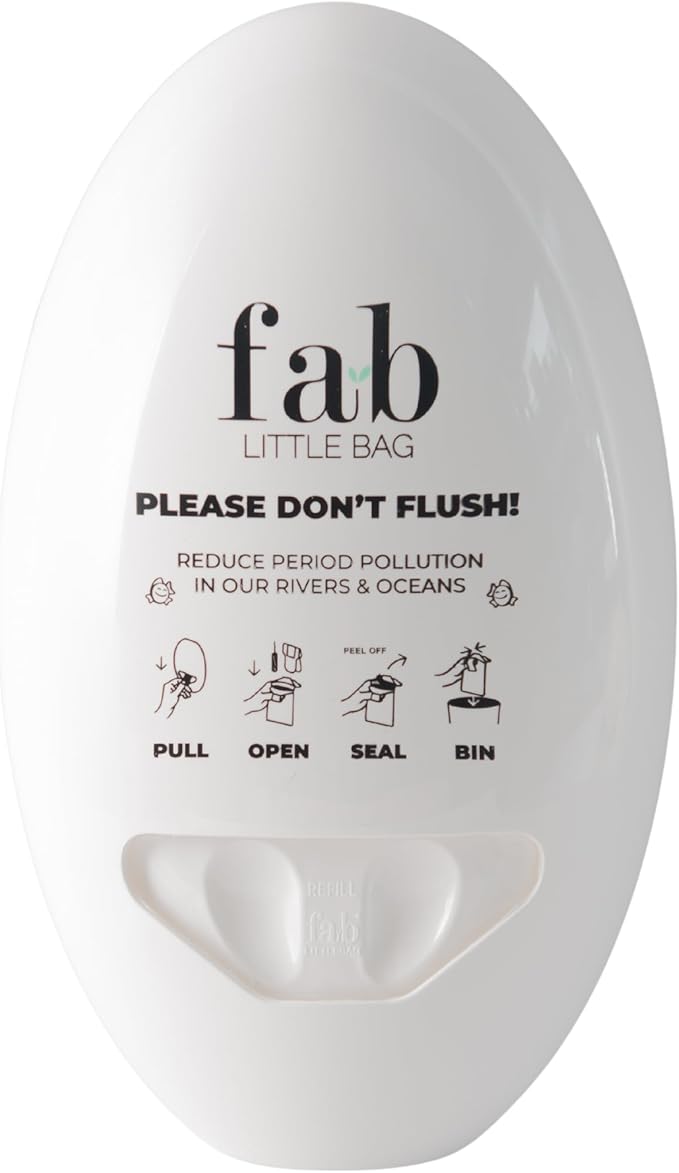 Fab Little Bag Feminine Hygiene Disposable Bags Holder for Tampons and Sanitary Pads Feminine Care Products Dispenser