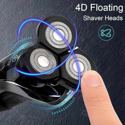 Electric Razor for Men Shaver for Men Electric Shaver Powerful Beard Shaving Machine Electric Razor Rechargeable Waterproof