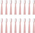 Replacement Toothbrush Heads Compatible for Jianpai S12/HYUNDAI XM-806/ACA ALY-HYS01W/TSOP/Royalstar/INPHIC Electric Bristles(16pink)