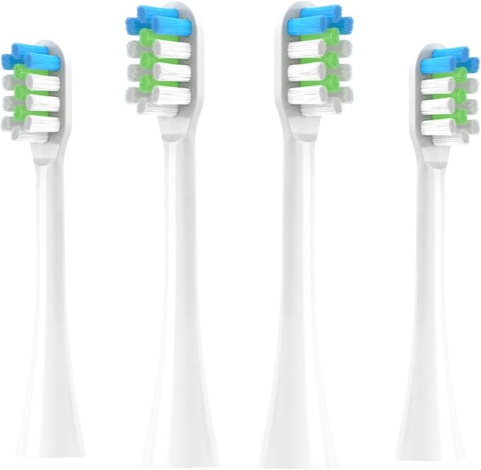 Compatible for 360 T1 Y1 Toothbrush Replacement Heads16pcs(16pcs Standard Clean)