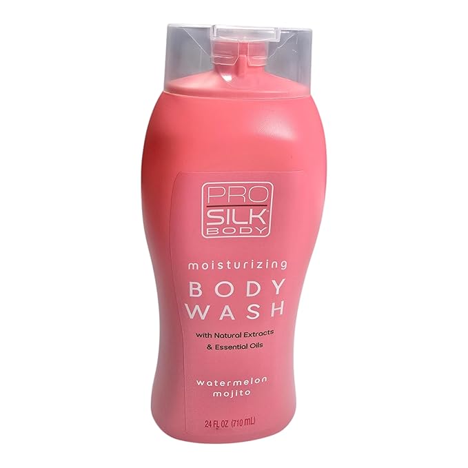 Moisturizing Body Wash Pro Silk Trio - 3x24 fl oz + Exfoliating Coffee Scrub 1.7 oz