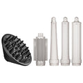 Long Hair Curling Barrel and 6-Inch Large Diffuser/Upgraded Large Round Volumizing Brush Compatible with Shark FlexStyle