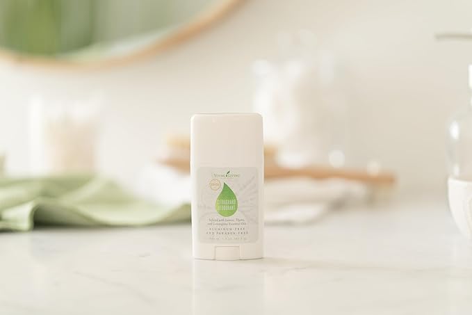 Young Living CitraGuard Deodorant - 1.5 oz - Natural Odor Protection Moisture-Absorbing Formula with Plant-Based Ingredients Vegan-Friendly - Fresh and Skin-Nourishing