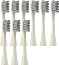 9PCS Replacement Brush HeadsCompatible for Oclean Flow/X PRO /F1/Z1/One/ Air2 Sonic Electric Toothbrush Nozzles Soft(9 MHOC)