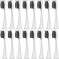 Compatible for Seago SG-540 Replacement Toothbrush HeadsCleaning Deep Tooth Gaps(16pcs)(16WHITE)