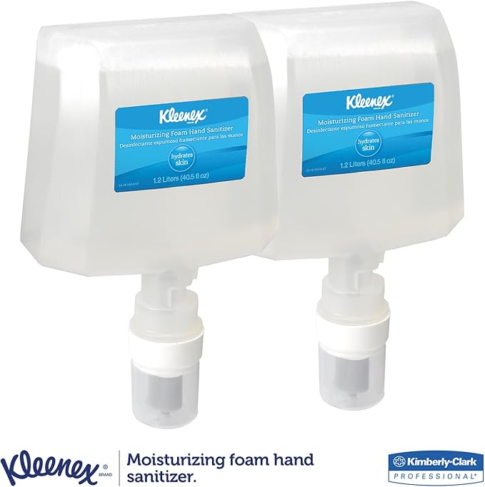KIMBERLY-CLARK PROFESSIONAL KLEENEX Luxury Foam Moisturizing Instant Hand Sanitizer
