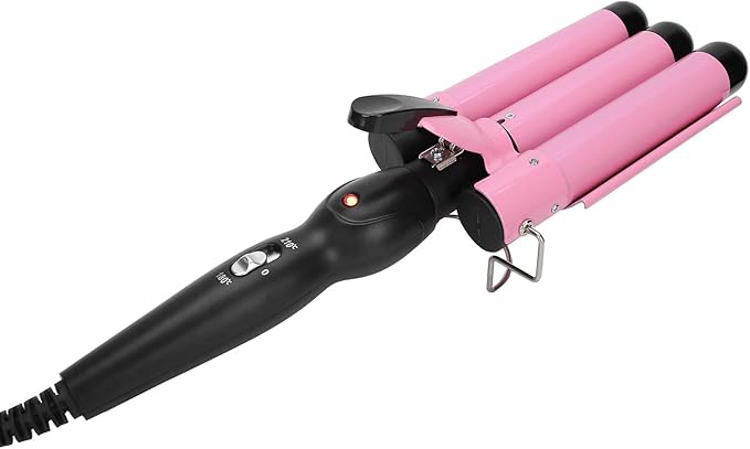 YUYTE 3 Curling Iron Wand Adjustable Hair Waver Crimper with Temperature Control Hair Styling Tool for Waves and Curls