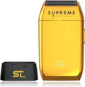 Supreme Trimmer Crunch STF602 – Waterproof Double Foil Shaver for Men | 150 Min Runtime Wet/Dry Cordless &amp Corded Electric Razor | Hypoallergenic Foils for Face Head &amp Stubble