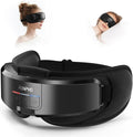 RENPHO Eyeris Shift Eye Massager for Migraines Heated Eye Massager &amp Sleep Mask for Relaxation Birthday Gifts for Women/Men/Mom/Dad Music Temple Fack Mask Massager Improve Sleep