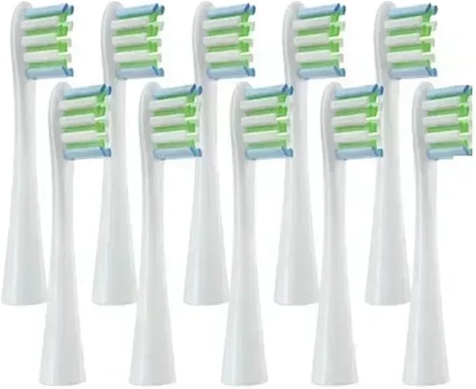 Compatible for OcleanOne/ Air2 /SE/X/X PRO/ Z1/ F1 Sonic Electric Toothbrush Head 10 Pcs
