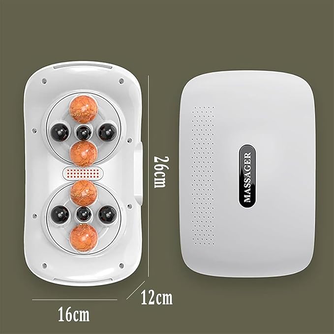 Electric Abdominal Massager Abdominal Rubbing Instrument 3 Level of Strength Adjustment &amp Forward/Reverse Massage 10 Minutes Intelligent Timing for Gastrointestinal Care