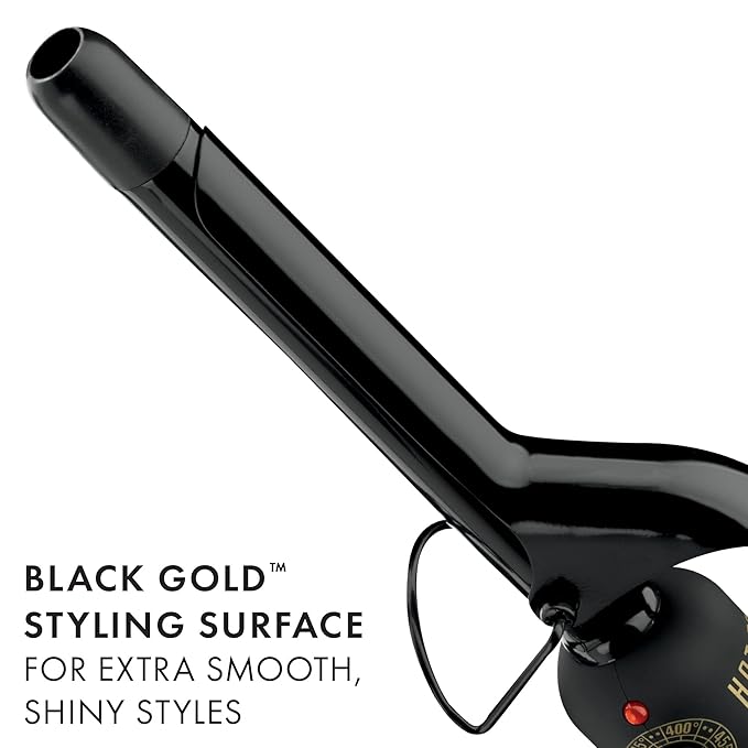 HOT TOOLS Pro Artist Black Gold Curling Iron 3/4  Barrel