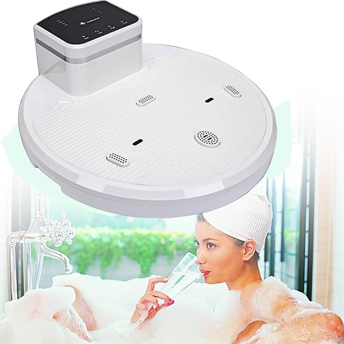 Full Body Dryer for Shower 2500W Air Shower Foot Touch Screen Negative Ions Body Heater Blow Dryer Waterproof Smart Thermostat Body Heater Blow Dryer