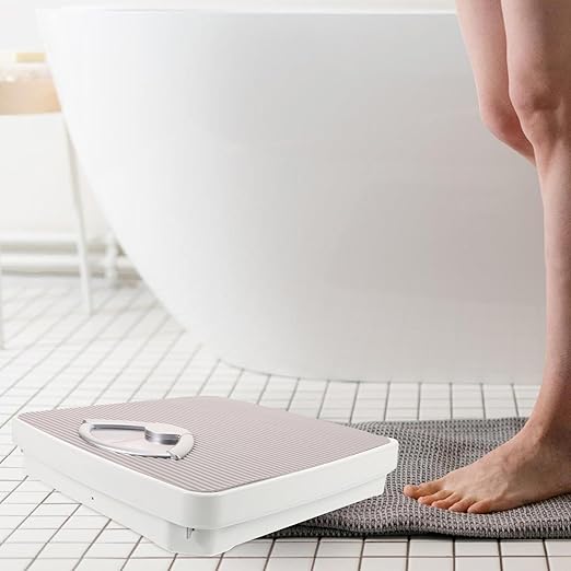 minkissy Mechanical Weight Scale Body Portable Bathroom Scale for Accurate Measurements and Compact for Home Use
