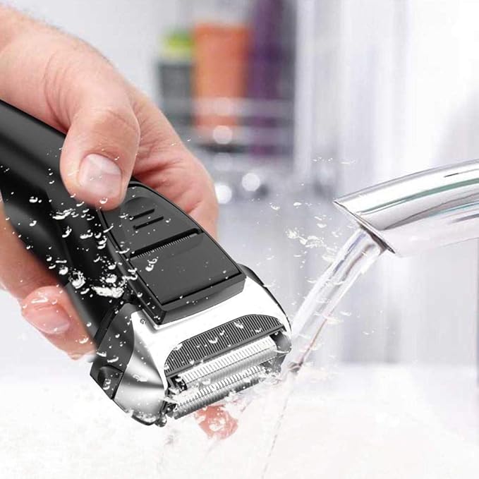 Men's Shaver Professional shaver rechargeable powerful shaver for men 3D washable electric Razor wet dry face beard shaving machine