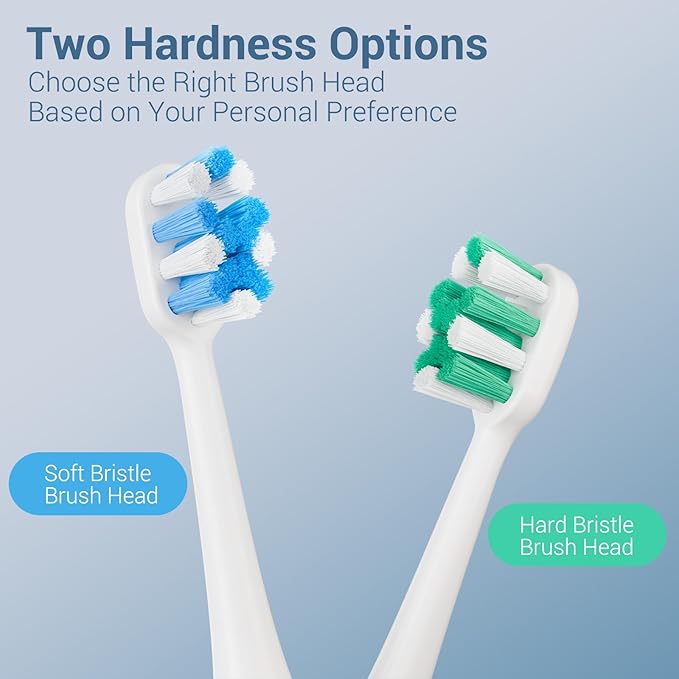 Marchpower Upgraded 2-in-1 Electric Toothbrush with Water Flosser 3+4 Smart ModesPortable Oral Irrigator with Point-Jet Rechargeable IPX7 Waterproof for Home &amp Travel UseNavy Blue