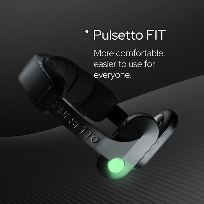 Pulsetto FIT Wellness Wearable with Vagus Nerve Support – Patented Neuro Technology for Relaxation Stress Balance Focus and Restful Sleep
