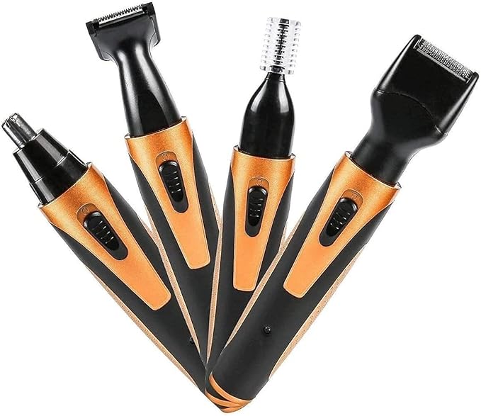 4 in 1 Painless Eyebrow &amp Facial Hair Trimmer for Men &amp Women Electric bathrooms Travel Camping