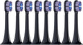 8PCS Replacement Brush Heads for T700 Sonic Electric(8 PCS Purple)