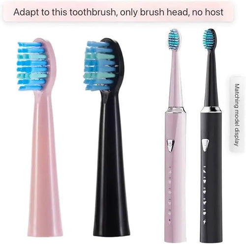 16pcs Toothbrush Replacement HeadsCompatible for UPHYLIAN/KONKA/PHYLIAN Soft Brush Bristles Nozzles(16PCS Blue)