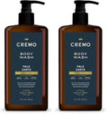 Cremo Rich-Lathering Palo Santo Body Wash for MenNotes of Bright CardamomDry Papyrus and Aromatic Palo Santo32 Fl Oz(Pack of 2)