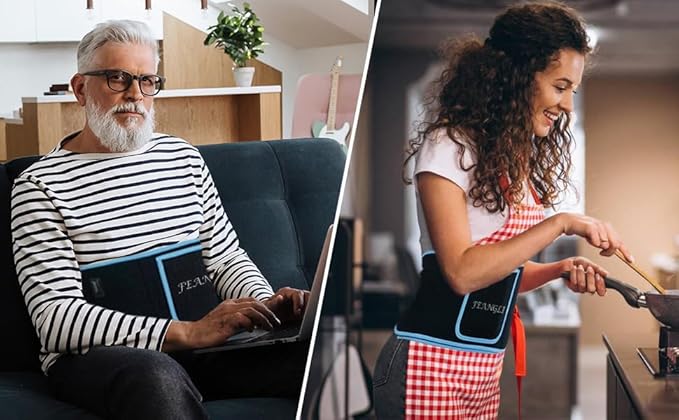 Red Light Therapy Infrared Light Therapy Wrap Belt Wearable Large Pad for Body Waist Back Shoulder Leg Knee LED 660nm&amp850nm Red Light Belt Device with Timer Remote Controller Ideal Gift