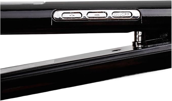 Straightening Wand Hair Flat Irons Ultrasonic Infrared Frizzy Recovers The Damaged Straightener Straightener(BlackEU)