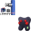 BOB AND BRAD Cordless Back Massager with Heat and A7 Massage Gun with 11mm Amplitude