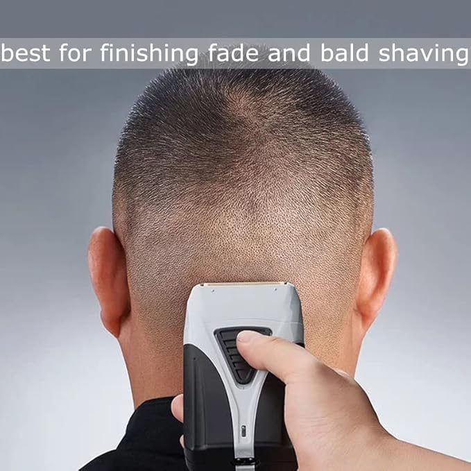 Men's Shaver 4D finishing fades powerful electric shaver for men facial stubble beard electric razor hair bald shaving machine rechargeable