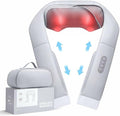 Shiatsu Back Massager Neck Massager with Adjustable Heat and Straps Deep Tissue Kneading for Shoulder Muscle Pain Relax Relief Christmas Gift