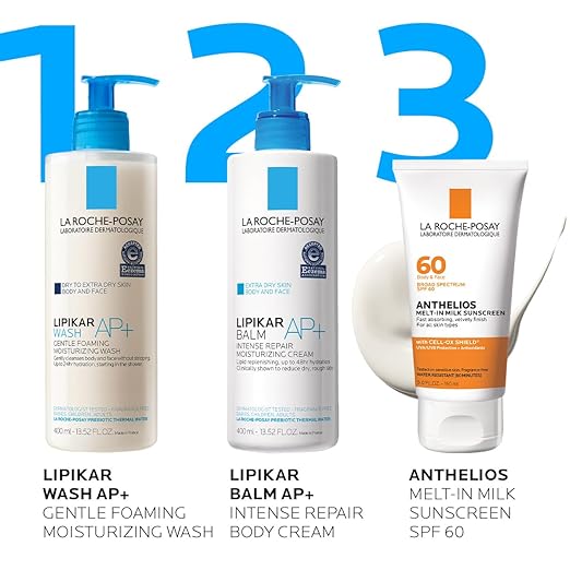 La Roche-Posay Anthelios Melt-In Milk Sunscreen SPF 60 Sunscreen For Body &amp Face Broad Spectrum SPF + Antioxidants Oil Free Lightweight &amp Fast Absorbing Oxybenzone Free