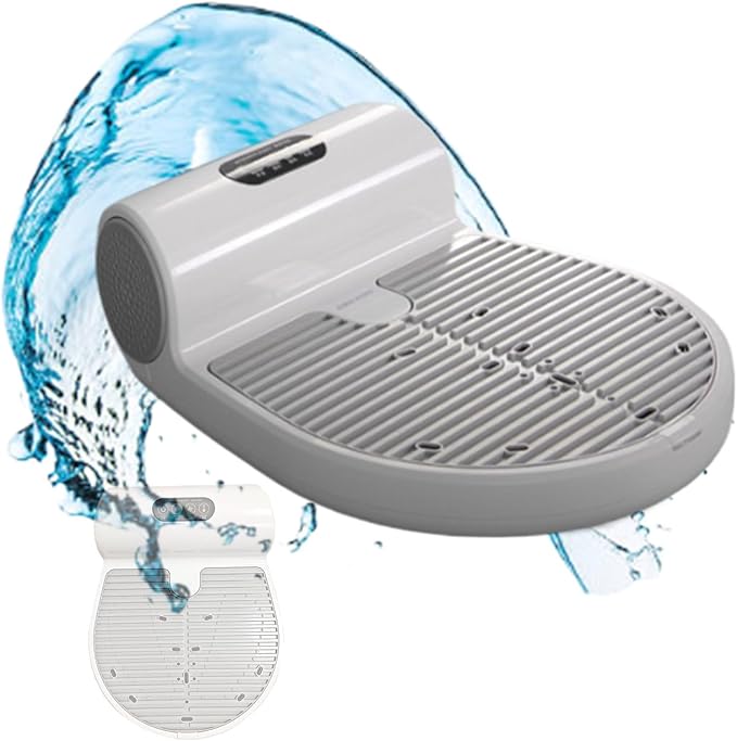 Body Hair Dryer Bathroom Full Body Dryer After Shower Waterproof Smart Heater Negative Ions 2 Wind Speeds Blow Feet Touch Screen Care for Hotel
