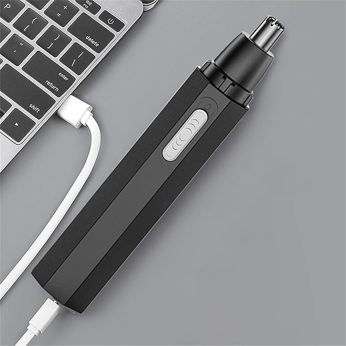 High Frequency Machine Electric Nose Ear Hair Trimmer Remover Men Rechargeable Usb Electric Men'S Nose Hair Nose Hair Trimmer Mini Skin Care Machine for Face