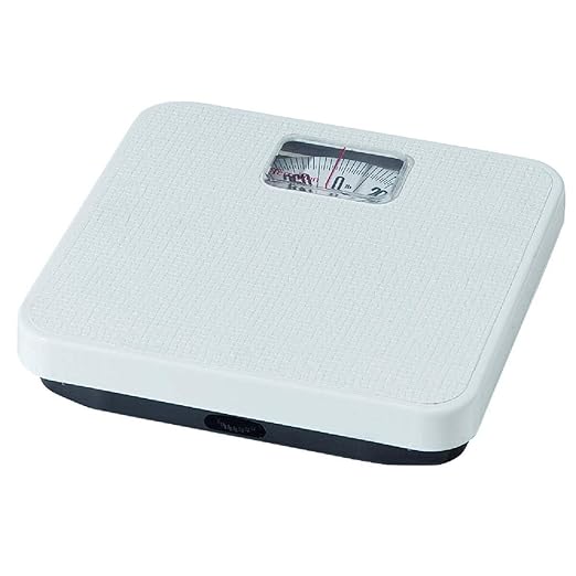 Taylor Precision Products White Square Mechanical Bath Scale