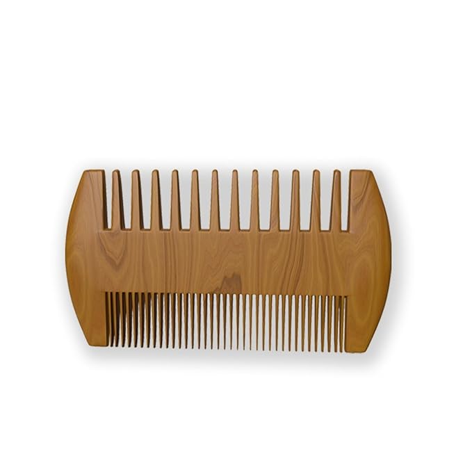 Beard Grooming Kit For Men With Boar Bristle Brush And Wooden Comb Beard Care Set For Mustache And Facial Hair