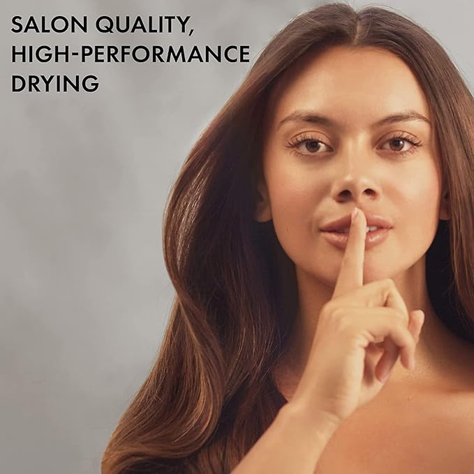 Hot Tools Evolve Black Gold 1 in Ionic Flat Iron and Quietair Power Dryer | Long-Lasting Finish for Hair Straightening &amp Zen Drying Experience