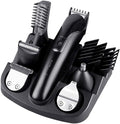 Professional Men Electric Hair Clipper 6 in 1 Multifunctional Hair Cutter Machine Rechargeable Hair Trimmer for Beard Nose Ears