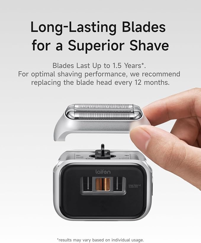 Laifen P3 Pro Electric Shaver Replacement Shaver Head (Aluminum Alloy)