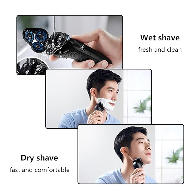 6P SH50 Replacement Heads Compatible with Series 5000 (S5xxx) PT8xx &amp More - Electric Shaver Replacement Head for Men